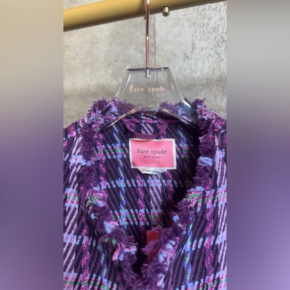 Kate Spade Plaid Tweed Dress + Kate Spade Tweed Jacket - Picture 9 of 13